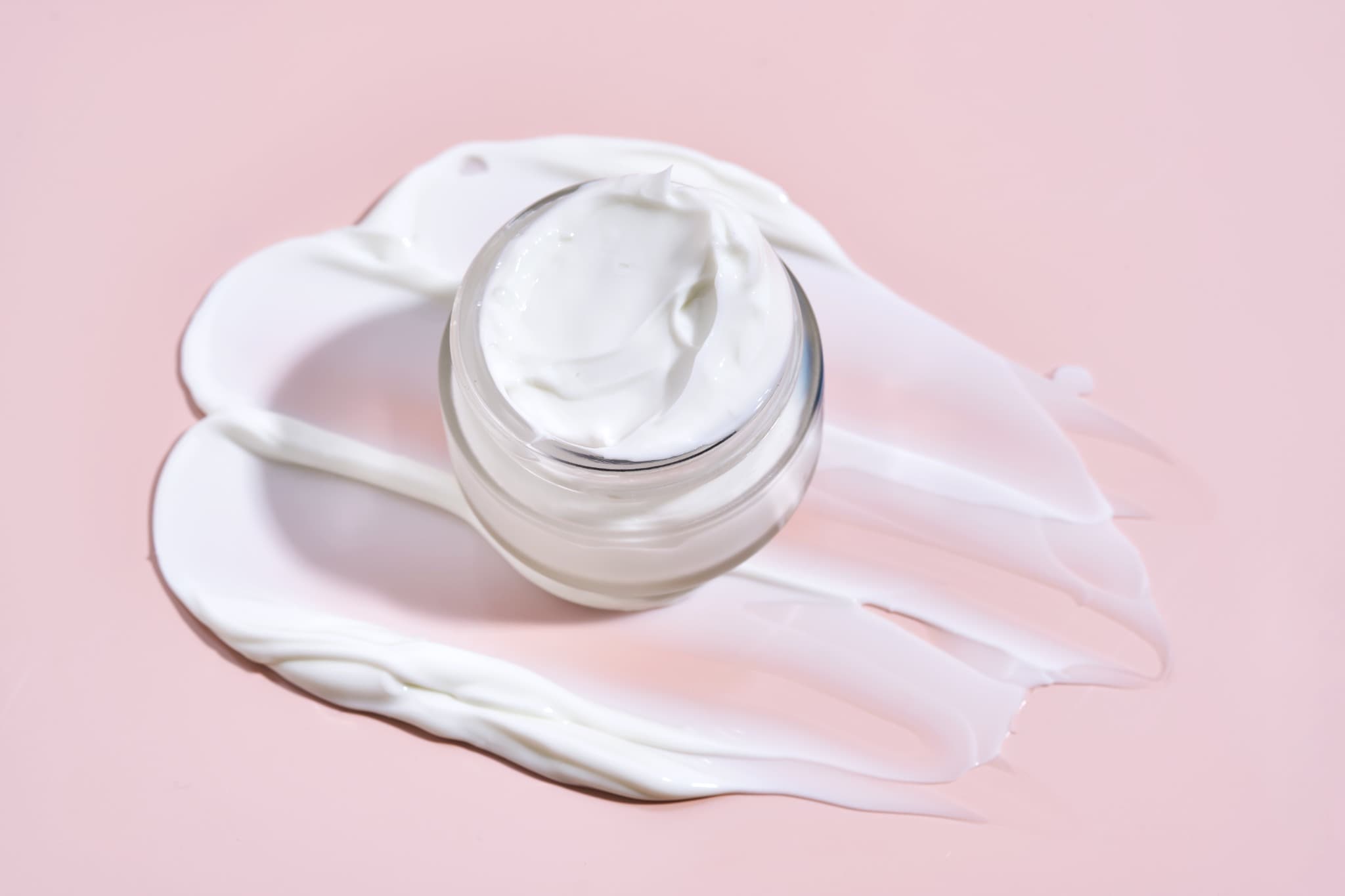 Tarro de crema cosmética