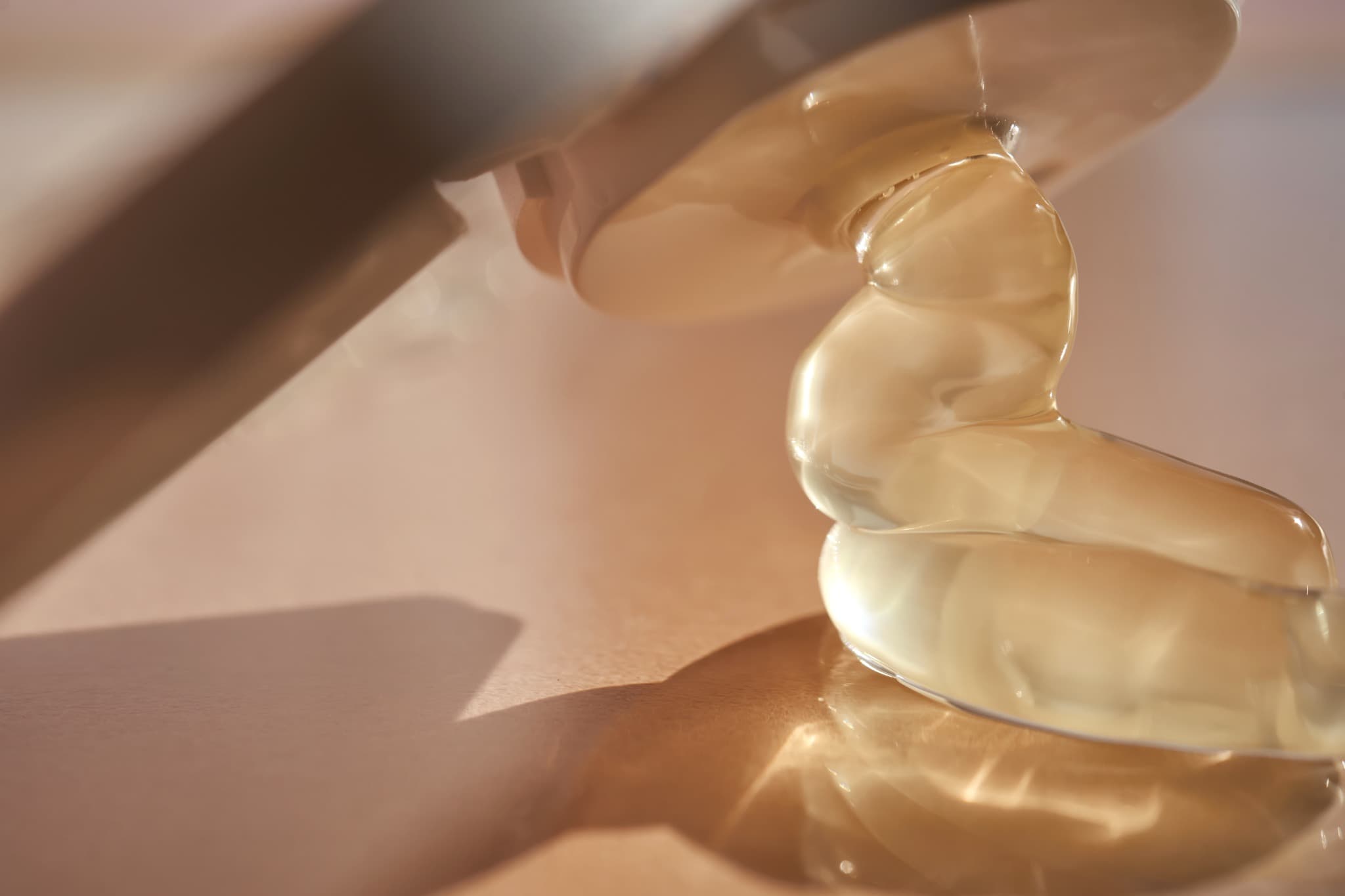 Textura cosmética densa tipo cera